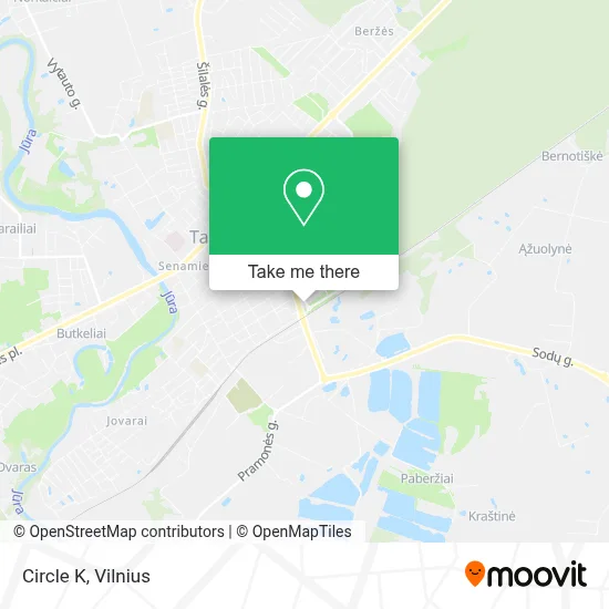 Circle K map