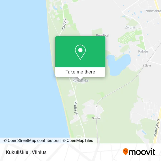 Карта Kukuliškiai