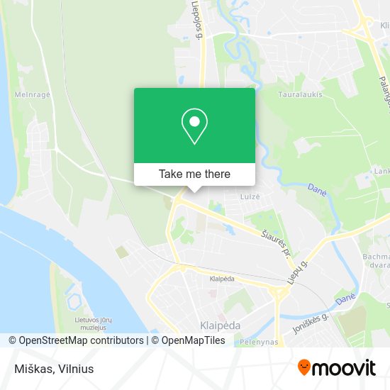 Карта Miškas