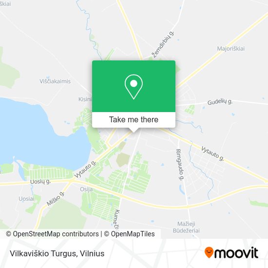 Карта Vilkaviškio Turgus