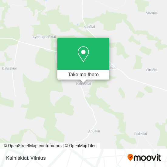 Карта Kalniškiai