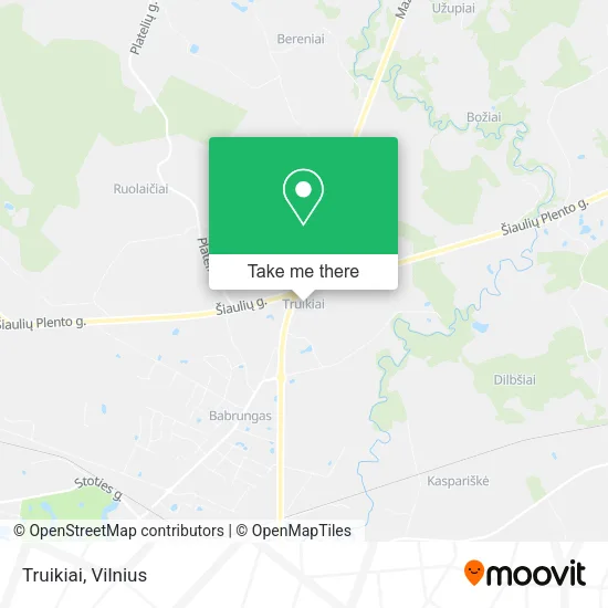 Карта Truikiai