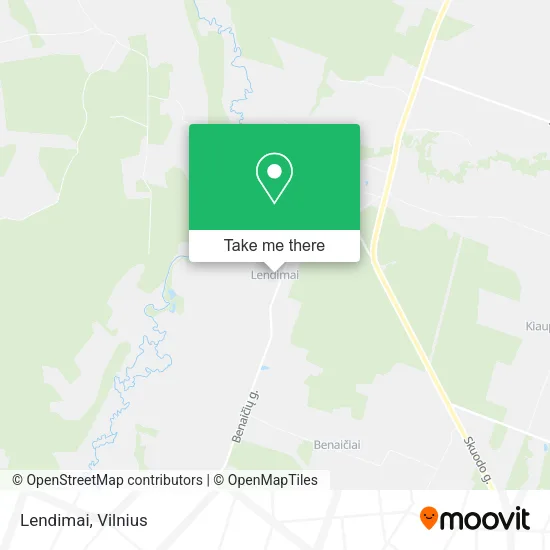 Карта Lendimai