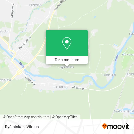 Карта Ryšininkas