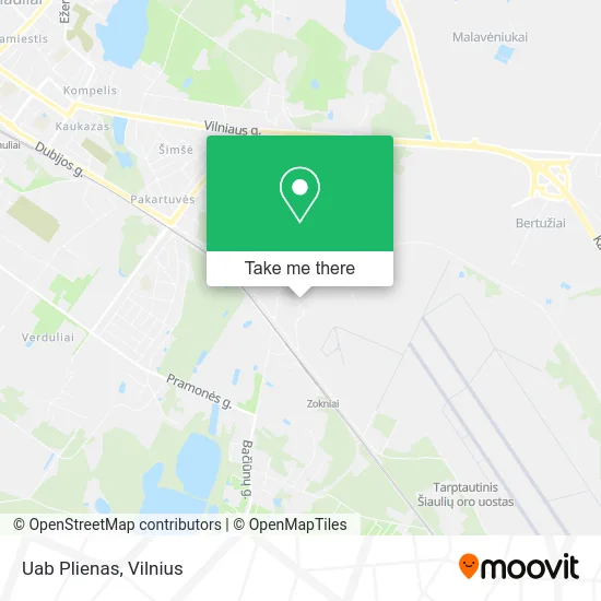 Карта Uab Plienas