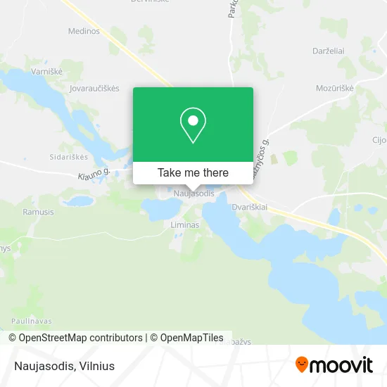 Карта Naujasodis