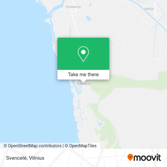 Карта Svencelė