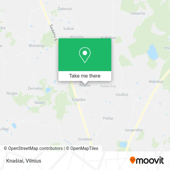 Карта Knašiai
