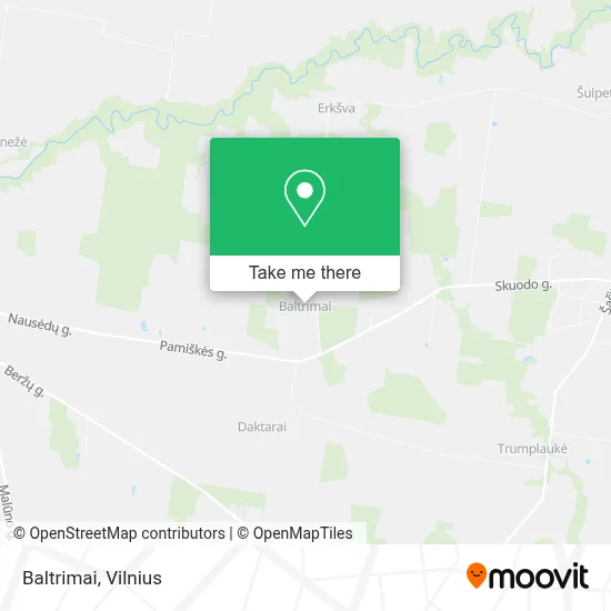 Baltrimai map