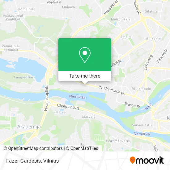 Карта Fazer Gardėsis