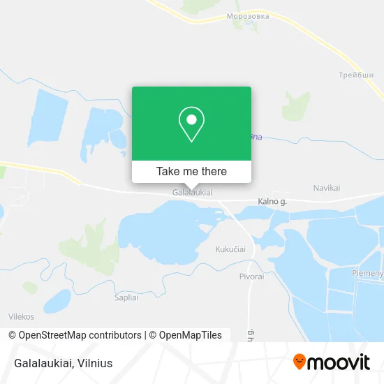 Карта Galalaukiai
