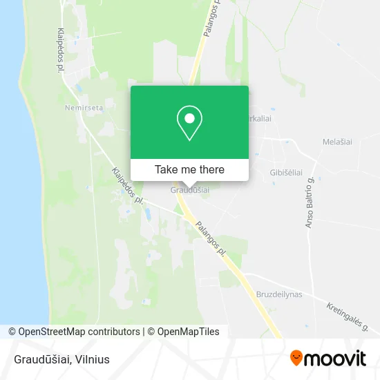 Карта Graudūšiai