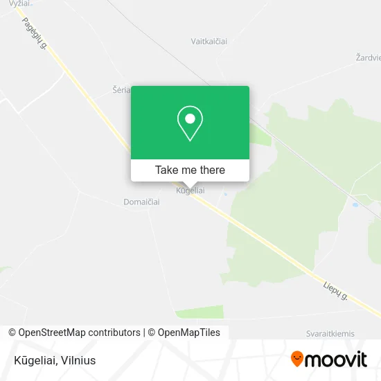 Kūgeliai map