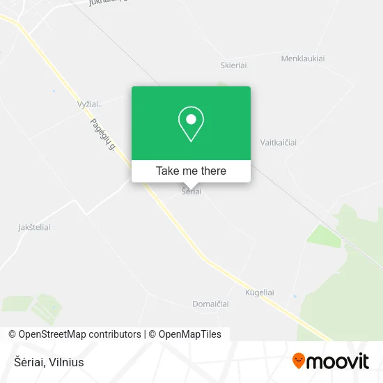 Šėriai map