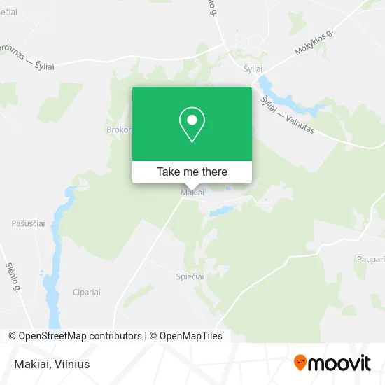 Карта Makiai