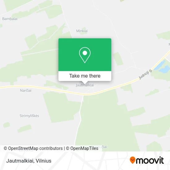 Карта Jautmalkiai
