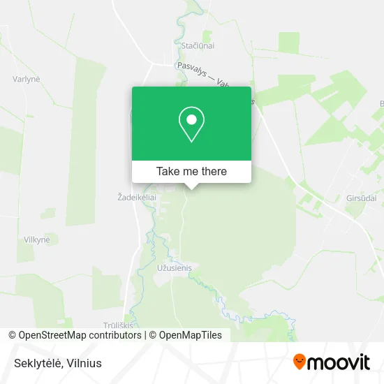 Карта Seklytėlė