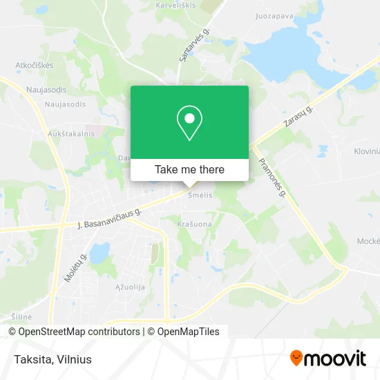 Карта Taksita