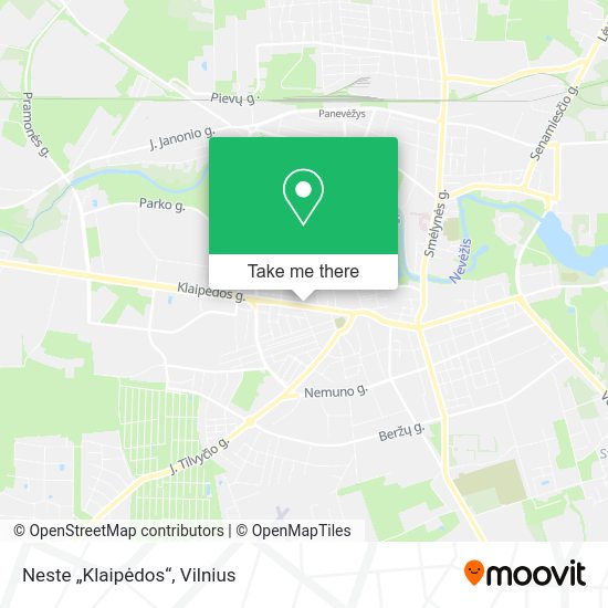 Карта Neste „Klaipėdos“
