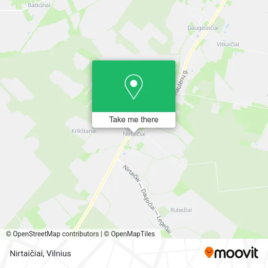 Карта Nirtaičiai