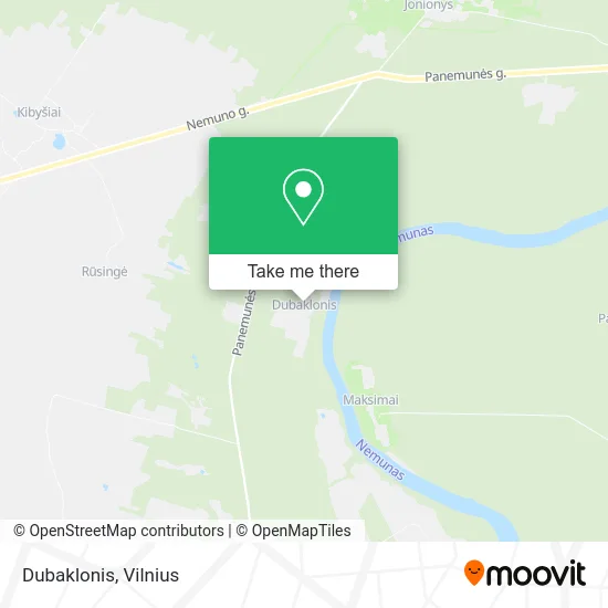 Карта Dubaklonis
