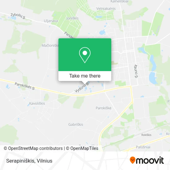 Карта Serapiniškis