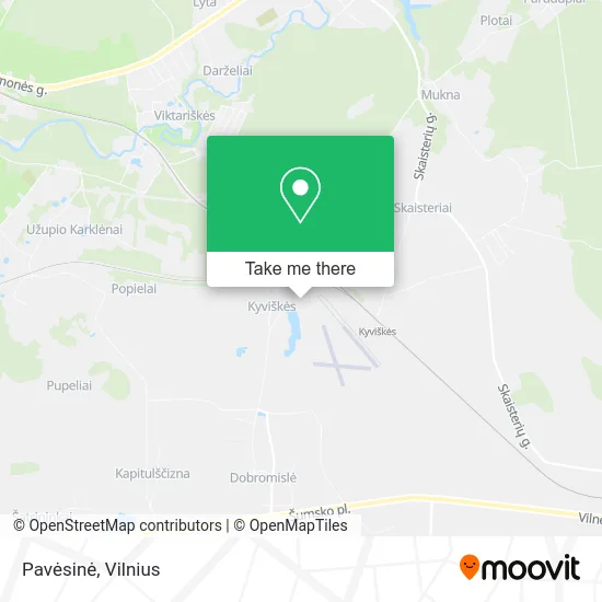 Карта Pavėsinė