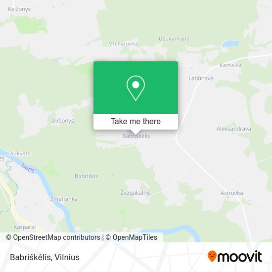Карта Babriškėlis