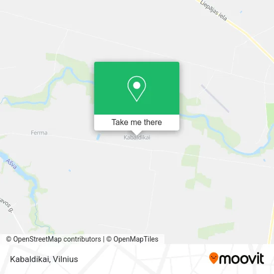 Карта Kabaldikai