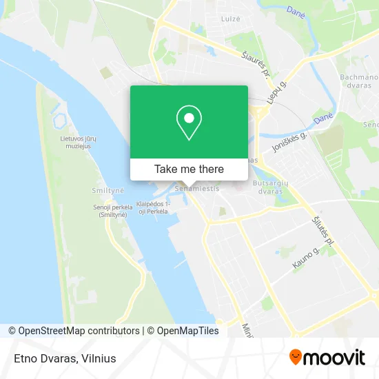 Карта Etno Dvaras