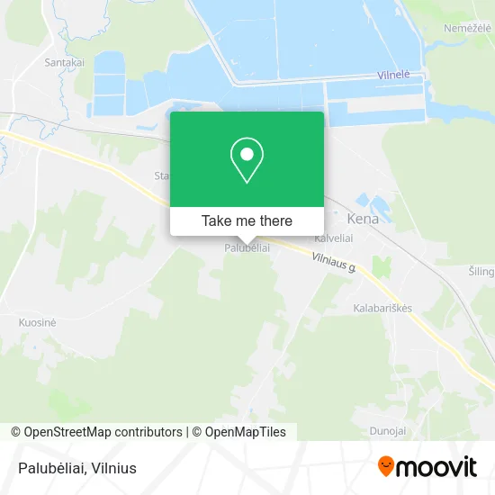 Карта Palubėliai