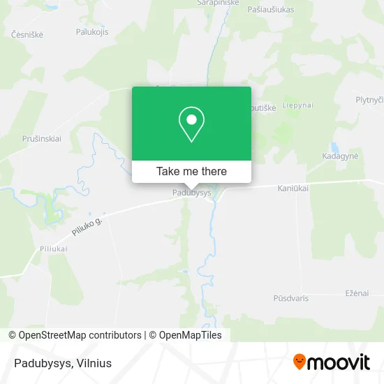 Карта Padubysys