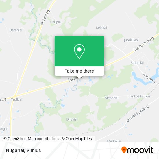 Карта Nugariai