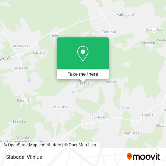 Карта Slabada