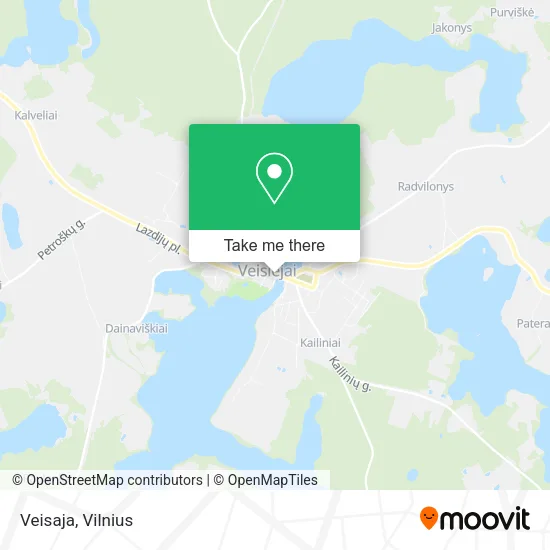 Карта Veisaja