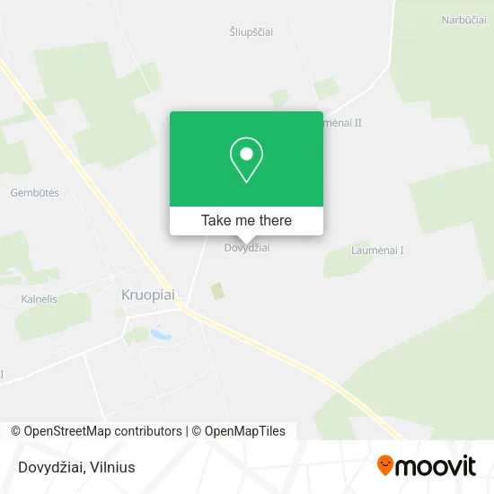 Карта Dovydžiai