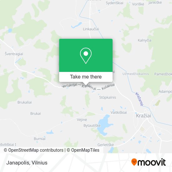 Карта Janapolis