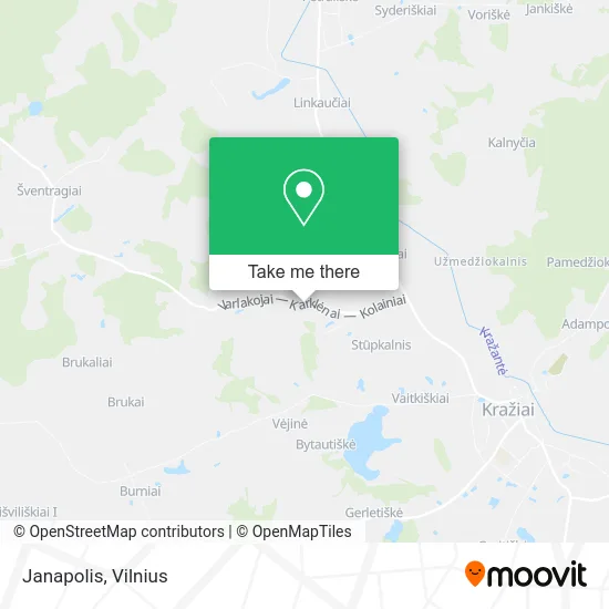 Карта Janapolis