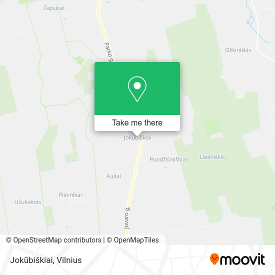 Карта Jokūbiškiai