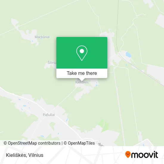 Карта Kieliškės