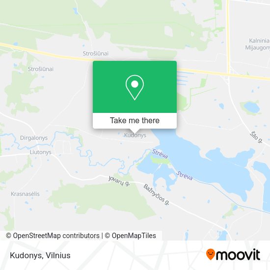 Карта Kudonys