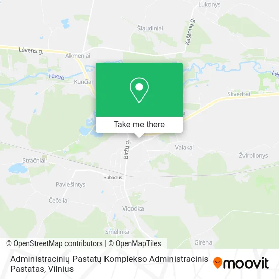 Administracinių Pastatų Komplekso Administracinis Pastatas map