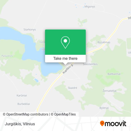 Карта Jurgiškis