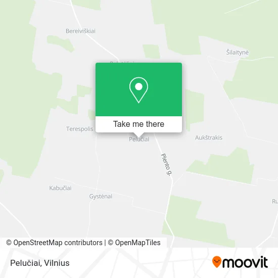 Карта Pelučiai