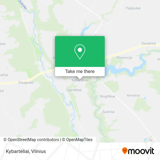 Карта Kybartėliai