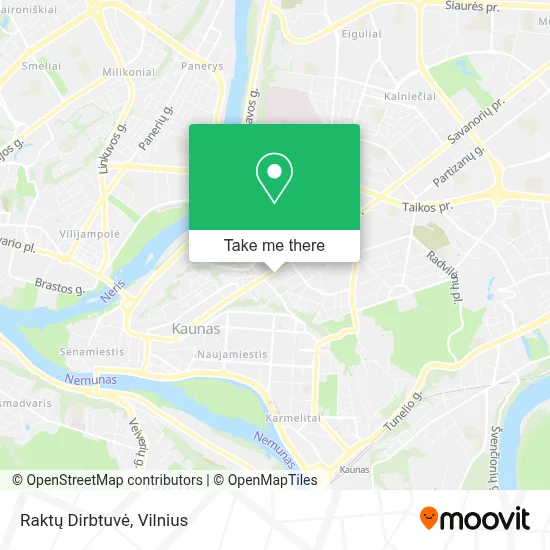 Raktų Dirbtuvė map