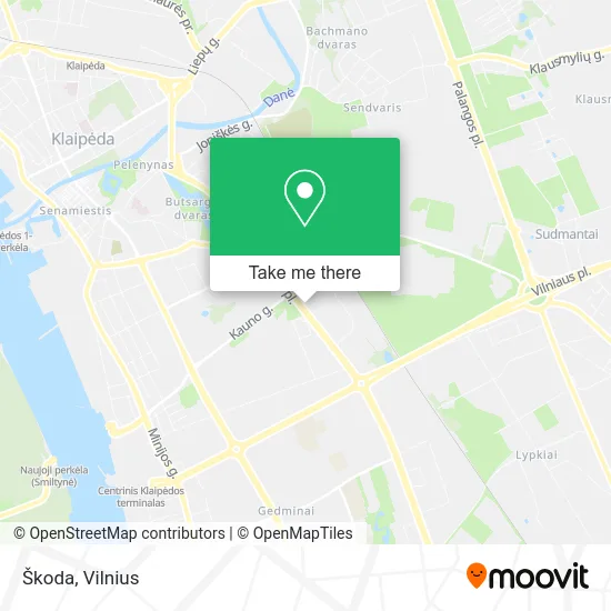 Škoda map