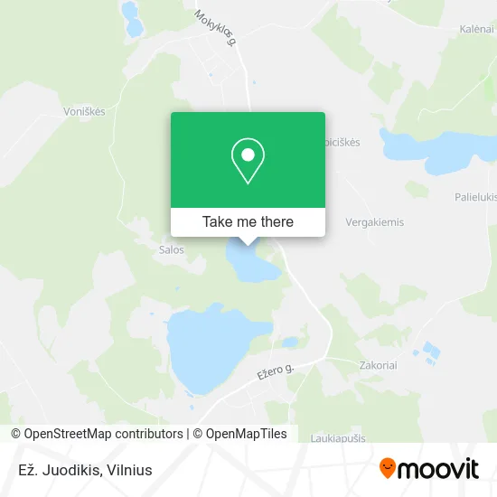 Карта Ež. Juodikis