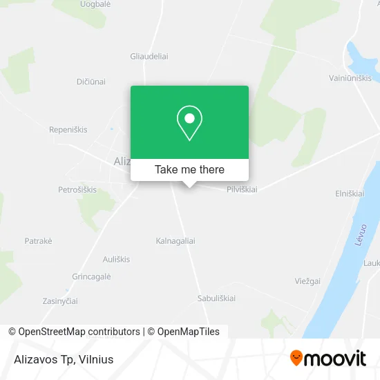 Карта Alizavos Tp