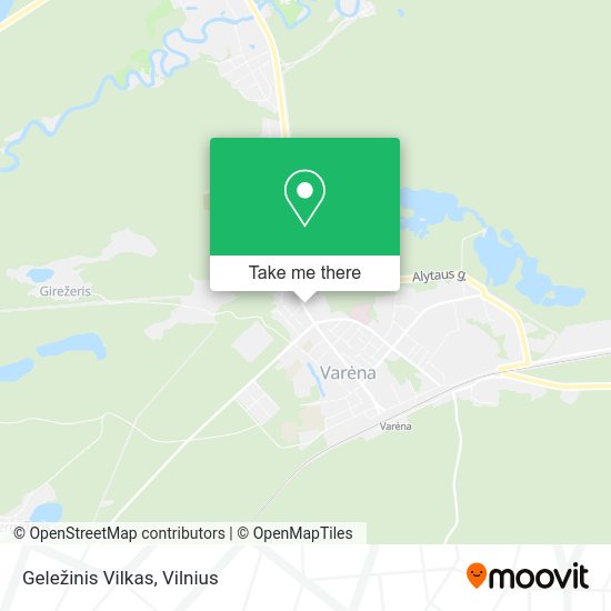 Карта Geležinis Vilkas
